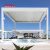 Outdoor 3X3M Stylish Sun - Proof Waterproof Canopy Garden Patio and Lawn Simple Design Outdoor Structure Retractable Pergola