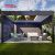 Balcony Patio with Cover Roofing Offering Protection and Ventilation Stylish Functional Outdoor Structures Retractable Pergola