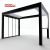 Outdoor Adjustable Aluminum Louvered Roof Rainproof Use in Gardens Patios and Backyards Retractable Pergola