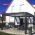 Modern Style Free Standing Aluminium Louver Motorized System Commercial Outdoor Patio Garden Retractable Pergola