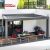 3X6 Motorised Rainproof Electric Aluminum Louvered Roof Garden Patio Balcony Retractable Pergola