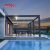4X6 Aluminum Outdoor Pergola with Opening Roof Modern Design Garden Patio Bbq Retractable Pergola