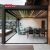 Outdoor Furniture Garden Sets Patio Balcony Yard with Adjustable Louvers and Weather  Resistant Design Retractable Pergola