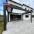 Outdoor Modern Electric Aluminium Shade with Automatic Roof & Led Lighting Patio Garden Balcony Use Retractable Pergola
