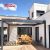 Weatherproof Portable Aluminium Gazebo Covers Garden Patio Backyard with Louver Roof and Metal Structure Retractable Pergola