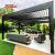 12X20 Motorized Customized Waterproof Outdoor Electric Louvered Aluminum Roof Garden Patio Terrace Retractable Pergola
