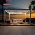 Waterproof Motorized Solar Outdoor Structure with Side Curtain Garden Patio Backyard Pergola Gazebo Retractable Pergola