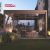 3X3M 3X4M 4X6M Electric Motorized Bioclimatic Gazebo with Roof Cover Garden Patio Backyard Retractable Pergola