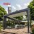 4X3 Size Waterproof Garden Modern Bioclimatique Aluminum Pergola with Shades Outdoor Patio Backyard Retractable Pergola