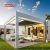 Easily Assembled Motorized Waterproof Aluminium Pergola Kit 3X3 3X4 4X4 6X4 5X4 For Patio Garden Backyard Retractable Pergola