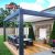 High Quality Weatherproof Aluminium Louvered Pergola Outdoor Biological Easy Lifestyle in Naples Retractable Pergola
