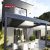 New Outdoor Terrace Snow Waterproof Aluminium Motorised Louvre Roof Pergola Patio Garden Balcony Retractable Pergola