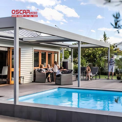 Louvered Pergola Kit with Adjustable Louvers Garden Patio Balcony Low  Cost Aluminum Roof Solution Retractable Pergola