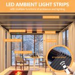 100% Waterproof Motorized Louvered Aluminium Outdoor Pergola Leisure Garden with Parts Retractable Pergola