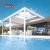 Patio Shade Blinds Sun  Blocking Privacy  Providing Outdoor Garden Courtyard Decorative Pergola Covers Retractable Pergola