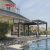 Aluminum Slats Louvered Bioclimatic Pergola Ideal Gardens Patios and Backyards Eco  Friendly Sustainable Retractable Pergola