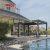 Waterproof Motorized Louvered Aluminium Gazebo Leisure Garden Outdoor Spaces with Aluminum Pergola Parts Retractable Pergola