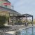 Customized Movable Outdoor Aluminium Louvers Roof Bioclimat Pergola with Modern Style Garden Patio Balcony Retractable Pergola