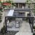 Mounted Aluminium 2  Post Patio Cover Outdoor Structure Garden Balcony Courtyard Shading and Decorating Retractable Pergola