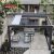 Swimming Pool Electric Waterproof Aluminum Pergola with Side Screen Modern Designs Backyard Garden Patio Retractable Pergola