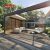 Light - Duty Aluminium Motorized Waterproof Louvre Pergola and Patio Gazebo Systems Garden Balcony Backyard Retractable Pergola