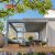 New Design Aluminum Waterproof Electric Louvered Open - Close Patio Pergola Home Garden Balcony Roof Retractable Pergola