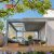 Louver Systems Balcony Roof Pergola Gazebo with Remote  Control Function Ideal Outdoor Patio Garden Retractable Pergola