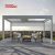 12X16 Motorized Pergola Roof Cover Outdoor Garden Patio Sunshade Retractable Pergola