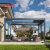 Electric Aluminum Waterproof Motorized Pergola with Zip System Bioclimatic Cafe Swimming Pool Garden Gazebo Retractable Pergola