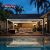 3X3 Outdoor Aluminium Electric Tonnelle with Opening Roof Louver Waterproof Garden Pergola Patio Deck Yard Retractable Pergola