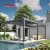 Aluminium Motorised Louver Roof Bioclimatic Pergola Ideal Garden Patio and Outdoor Leisure Retractable Pergola