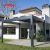4X3 Aluminium Louvre Pergola with Automatic Roof and Rain Sensor Luxury Hotel Garden Patio Outdoor Use Retractable Pergola