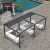 Waterproof Motorized Outdoor 3X3M 3X4M Aluminum Louvered Bioclimatic Pergola Patio Garden Backyard Retractable Pergola