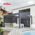 Friendly Sustainable Waterproof Customized Smart Outdoor Aluminium Motorized Gazebo Courtyard Patio Garden Retractable Pergola