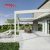 Sunshade Louver Roof Outdoor Garden Patio Backyard Outdoor Shading Structure Outdoor Relaxing Area Retractable Pergola