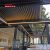 Outdoor Free Standing Louvered Bioclimatic Roof with Waterproof Function Ideal Gardens Patios and Backyards Retractable Pergola