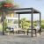 Aluminium Garden Patio Cover with Adjustable Louvres Outdoor Party Backyard Bbq and Poolside Relaxation Retractable Pergola