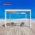 Motorized Waterproof Aluminium Metal 3X3 3X4 4X4 6X4 5X4 Sunroof Louvre Pergola Kit Backyard Patio Garden Retractable Pergola