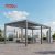 Waterproof Rotating Aluminum Outdoor Louvered Electric Led Rain Cover Patio Garden and Poolside Retractable Pergola