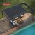 Aluminum Alloy Motorized Rain  Proof Pergola Ideal Terrace Garden Patio Outdoor Entertainment Areas Retractable Pergola