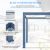 Modern Design Motorized Aluminum Patio Louvered Roof Garden Backyard Outdoor Retractable Pergola