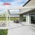 Outdoor Waterproof Aluminum Patio Pergola Backyard Lawn and Poolside Retractable Pergola