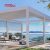 Waterproof Louvered Roof Motorized Outdoor Aluminum Pergola Adjustable Louvers Garden Patio Poolside Retractable Pergola