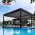 Outdoor Aluminum Gazebo Pergola Patio Backyard Luxury Stylish Shade Structure Retractable Pergola