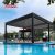 Hot Selling Modern Aluminium Glass Pergola House Garden Building Outdoor Patio Balcony Retractable Pergola