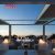 Motorized Outdoor Sun Shade with Louver Design Ideal Patio Garden and Yard Retractable Pergola