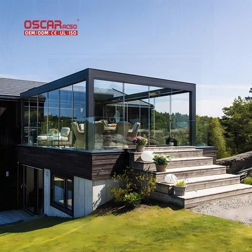 5X5M Motorized Waterproof Louvers Outdoor Patio and Garden Shading Ideal Backyard Poolside and Balcony Retractable Pergola