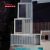 Hot Sale Waterproof Retractable Aluminum Louvered Pergolas Patio Outdoor Garden Yard Retractable Pergola
