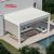 Outdoor Waterproof Motorized Pergolas and Gazebos Garden Patio Backyard European-Style Structure Shelter Retractable Pergola
