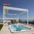 4X6 Aluminum Outdoor Pergola with Opening Roof Modern Design Garden Patio Bbq Retractable Pergola